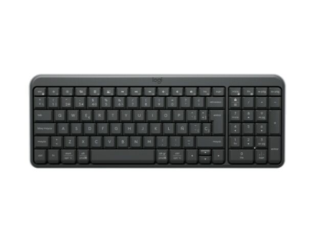 Teclado Logitech Bluetooth K250 Pebble Graphite 920-013445 - Vista principal