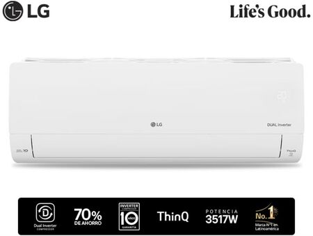 Aire Acondicionado Split Lg Frio Calor Inverter 3000Fg
