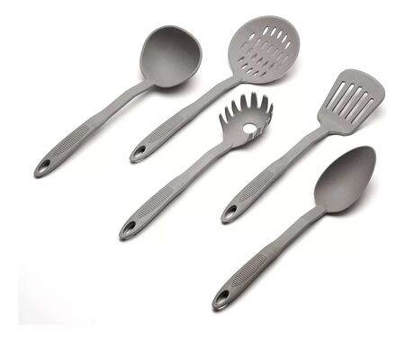 Juego De Utensillos Areia Gris Carol 75005 - GRIS