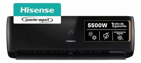Aire Acondicionado Hisense Negro 5500w Inverter