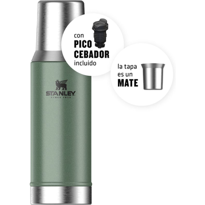 Termo Stanley  Mat Classic 800 Ml Verde - Vista principal