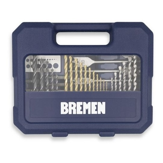 Set Kit Bremen 82 Pzs Mechas Puntas Paleta Titanio 7726 - Vista principal