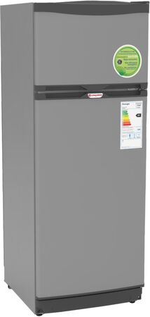 Heladera Con Freezer Conqueror 239 Litros Plata 2F-1200Pa