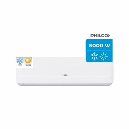 Aire Acondicionado Philco Split 8000 W ON OFF Frio Calor 