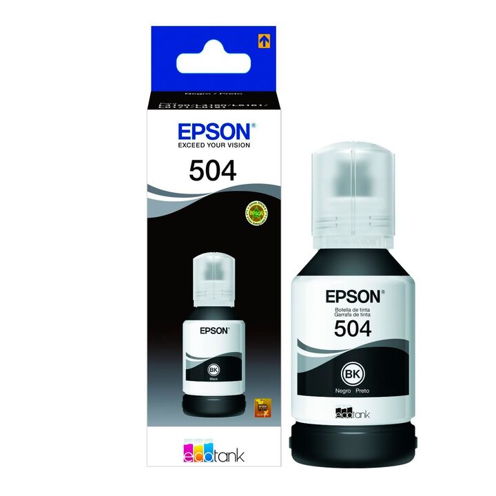 Botella Epson T504120-al Negro - Vista principal