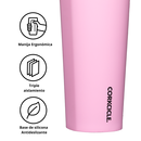 Vaso Corkcicle Cold Cup 709Ml - Sun-Soaked Pink - Miniatura 4
