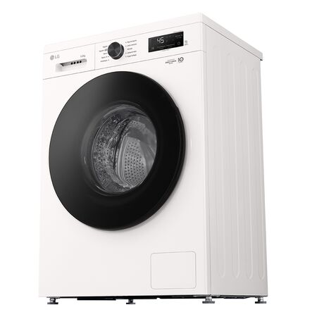 Lavarropas Carga Frontal LG Inverter Dd 6.5kg Steam Blanco