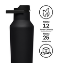 Botellla Corkcicle Sport Canteen 946Ml - Black - Miniatura 4
