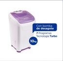 LAVARROPAS COLUMBIA SEMIAUTOMATICO  LSC 10001- 10KG, CON DESAGOTE - Miniatura 1