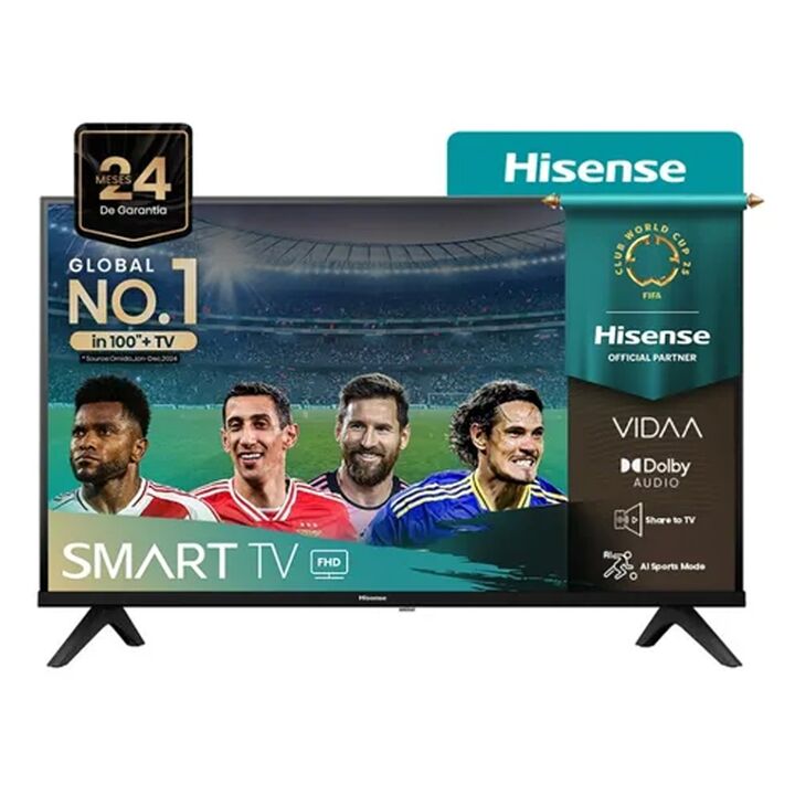 Smart Tv 43 Hisense Vidaa 43A42K - Vista principal