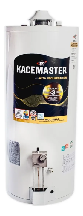 Termotanque a Gas Kacemaster 90L Carga Superior - Vista principal