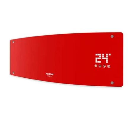 SPLIT CALOVENTOR PEABODY PE-CV20R - ROJO, 2000W, C/CONTROL REMOTO, SISTEMA PARA MONTAR EN LA PARED