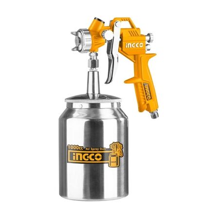 Pistola Para Pintar Tacho Metalico Inferior Ingco ASG3101