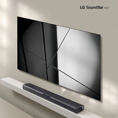Barra de Sonido LG SQC1 - Potencia 160 W  - 2.1 Subwoofer Bluetooth Incorporado
