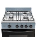 COCINA INOX GRIS MG ORMAY 57.6CM 4 HORNALLAS CLASE A+ - Miniatura 3