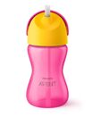 Vaso Straw Cup 300Ml. Fucsia Amarillo Avent SCF79802 - Miniatura 2