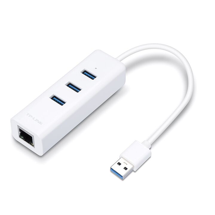 Placa Red Tp-Link UE330 Adap USB 3.0 a Tp-Link Gigabit RJ45 + Minihub - Vista principal