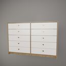 Chifonier 1,27m 10 Cajones Olmo F. Everest Tables - Miniatura 2