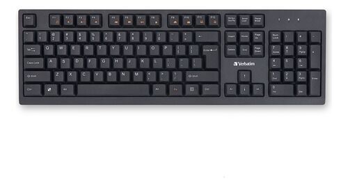Teclado Inalámbrico Verbatim Slim 70738 Receptor Usb - Vista principal