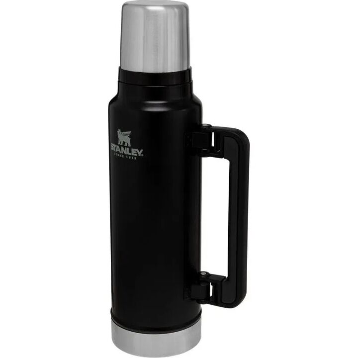 Termo Clasico Stanley 1.4 Lts. Asa Plegable Negro - Vista principal
