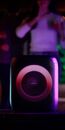 Parlante Portatil Noblex Tsn2000 2800w Karaoke Con Microfono - Miniatura 5