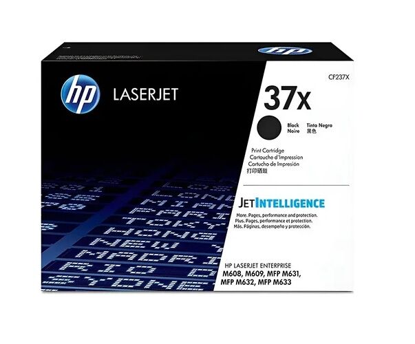 Toner HP 37X Black Toner CF237X - Vista principal