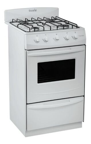 Cocina Escorial Candor S2 Gas Natural 51cm 4 Hornallas - Vista principal