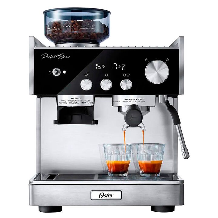 Cafetera Oster BVSTEM7400-054 Espresso Perfect Brew Maxima - Vista principal