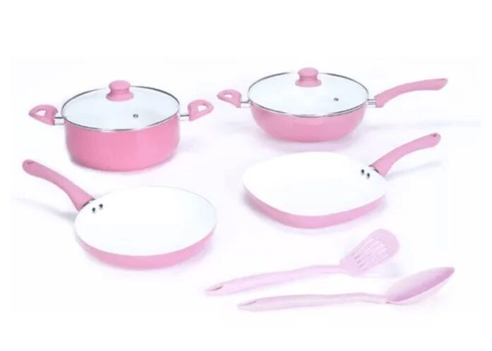 Set De 6 Piezas Rosa Carol 57226 - RSS - Vista principal