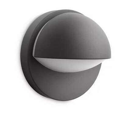 Aplique de Pared Philips June wall lantern anthracite 1x12W 915002145803