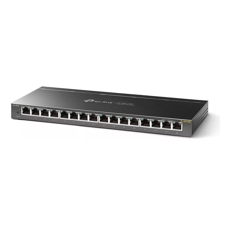 Switch Tp-Link TL-SG116P 16P Giga POE TpLink Smart Gigabit - Vista principal