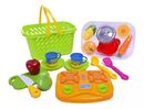 Juego Canasta De Frutas Y Verduras Con Abrojo Y Accesorios Duende Azul 7303 - Miniatura 1