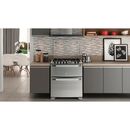 Cocina ELECTROLUX 76DXR 76cm doble horno multigas acero inox - Miniatura 5
