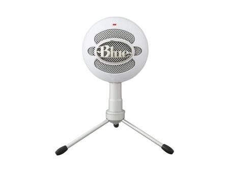 Microfono Blue Logitech Snowball White 988-000511