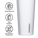 Vaso Corkcicle Cold Cup 709Ml - Gloss White - Miniatura 3