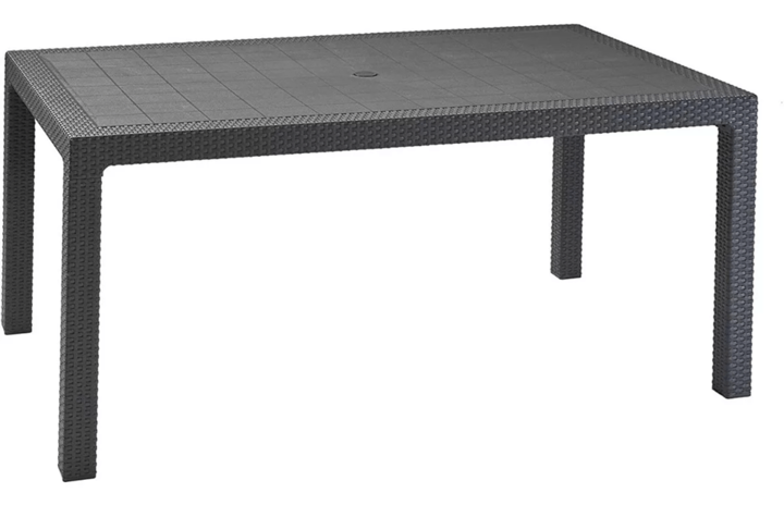 Mesa PVC Símil Ratán Quality Plastic 150x90 - Vista principal