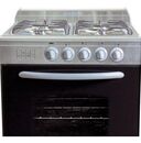 Cocina Multigas Domec Cxupv 56cm 4 Hornallas Acero Inox - Miniatura 3