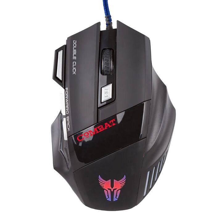 Mouse Gamer Argomtech MS42 USB Negro A00439 - Vista principal