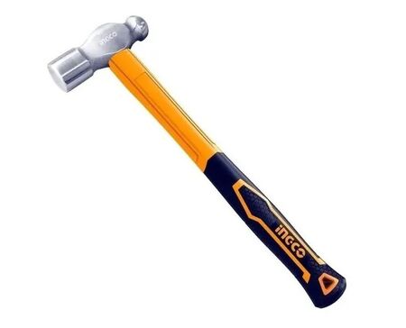 Martillo Bola 450Gr Mango De Fibra Industrial Ingco HBPH88016