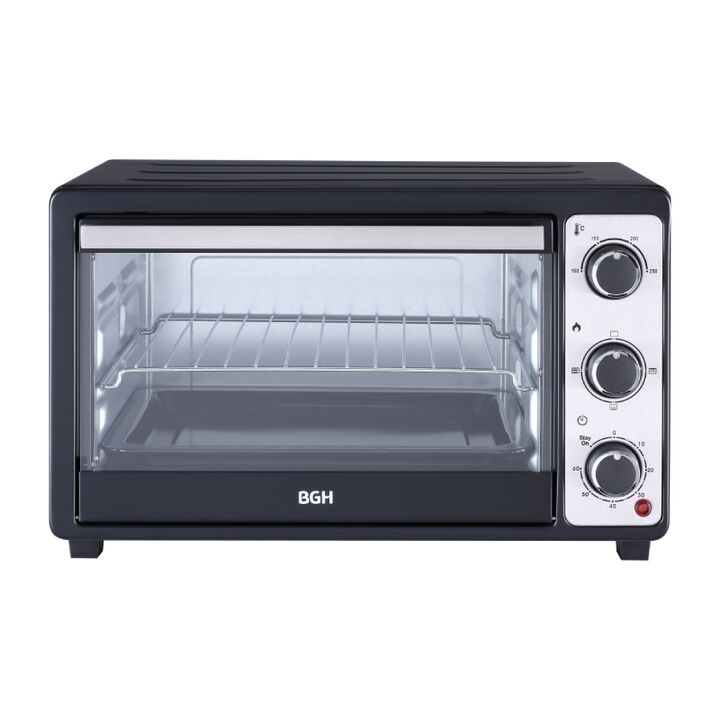 HORNO ELECTRICO BGH DUO BHE30M23N - 30LTS, 1500W, DOBLE GRILL (PNH048327) - Vista principal
