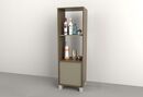 Columna 0,45m 1 Puerta Nogal L. Gris C. Tables - Miniatura 2