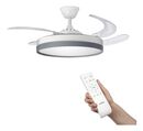 Ventilador De Techo Codini V142b Retrctil Blanco - Miniatura 1