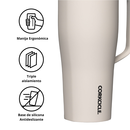 Vaso Corkcicle Cold Cup Xl 887Ml - Latte - Miniatura 2