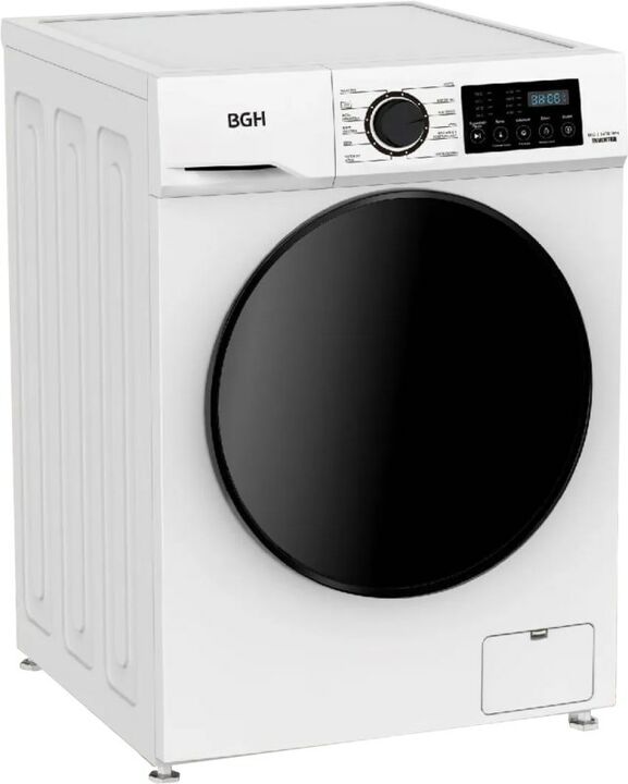Lavarropas Automatico Bgh Inverter Bwfe08W24Ar 8Kg 1400Rpm - Vista principal