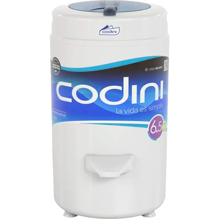 Secarropas Codini Centrifugo Advance 6.5 2800 Rpm 6.5Kg