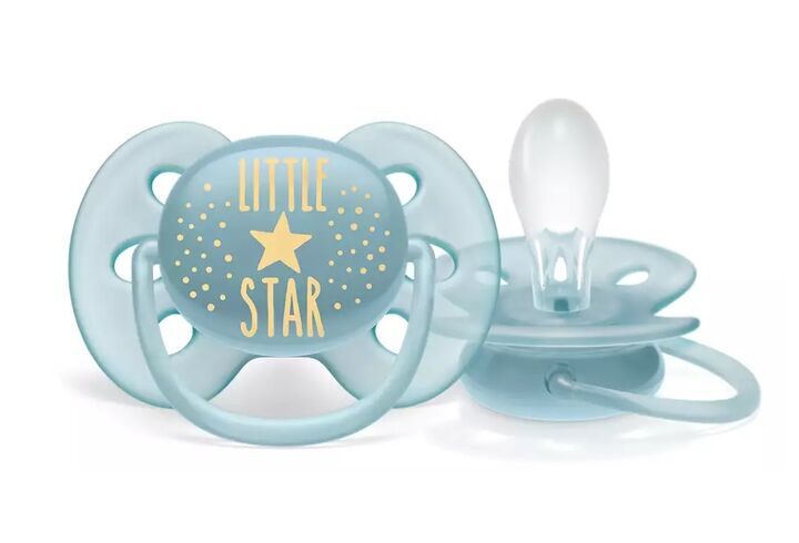 Chupete Ultra Soft Deco Philips Avent Little Star Scf528/01 - Vista principal