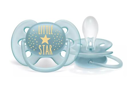 Chupete Ultra Soft Deco Philips Avent Little Star Scf528/01