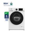Lavarropas BGH BWFE06W24AR 6kg 1000RPM Inverter Carga Frontal A+++ - Miniatura 2