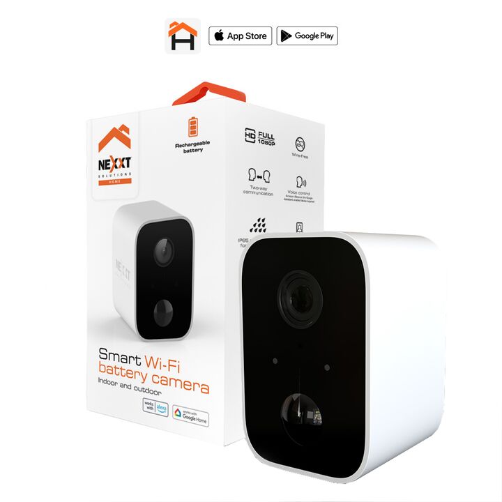 Camara IP Nexxt NHC O640 Interior Exterior Bateria Wifi Sin Cargador  - Vista principal