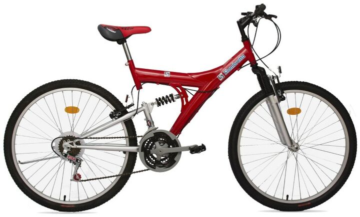 Bicicleta Mountain Bike Siambretta R26 Rojo 10283 - Vista principal